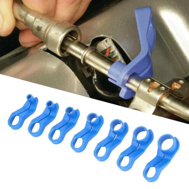 7Pcs Ensemble d’outils de déconnexion de ligne d’alimentation AC pour transmission car, ligne d’huile de refroidissement, déconnexion rapide, outils de retrait de ligne d’alimentation