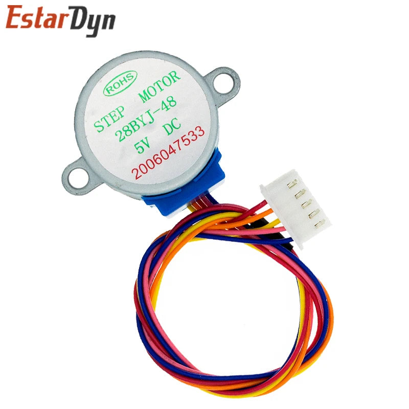Moteur pas à pas 28BYJ-48 5V avec options de carte pilote ULN2003