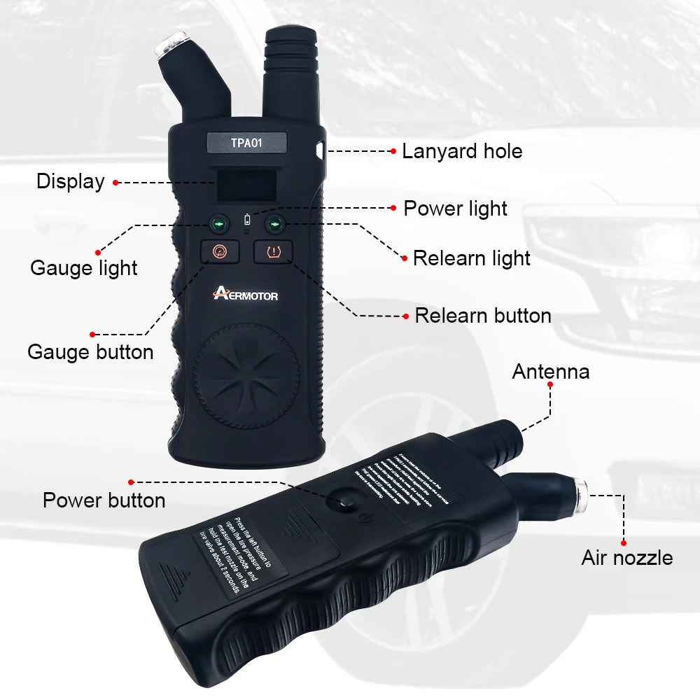 TPA01 TPMS Relearn and Pressure Tool
