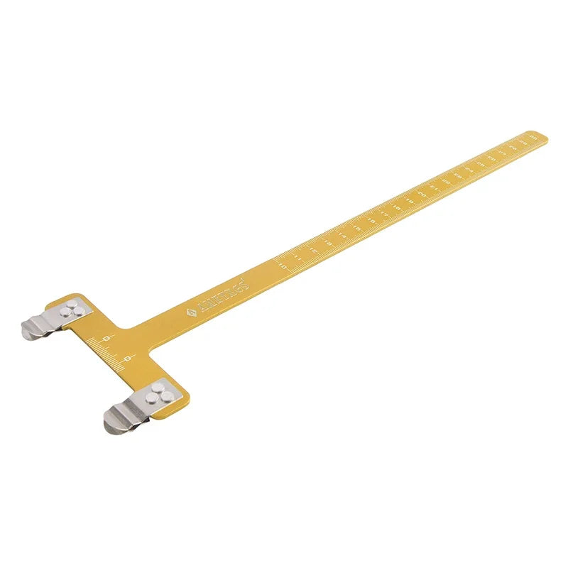 Cuadrado de arco para arco de aluminio con dos escalas