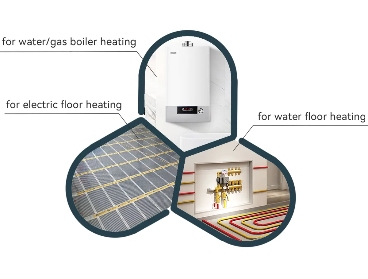 Heating Thermostat - Wi-Fi and Standard Options