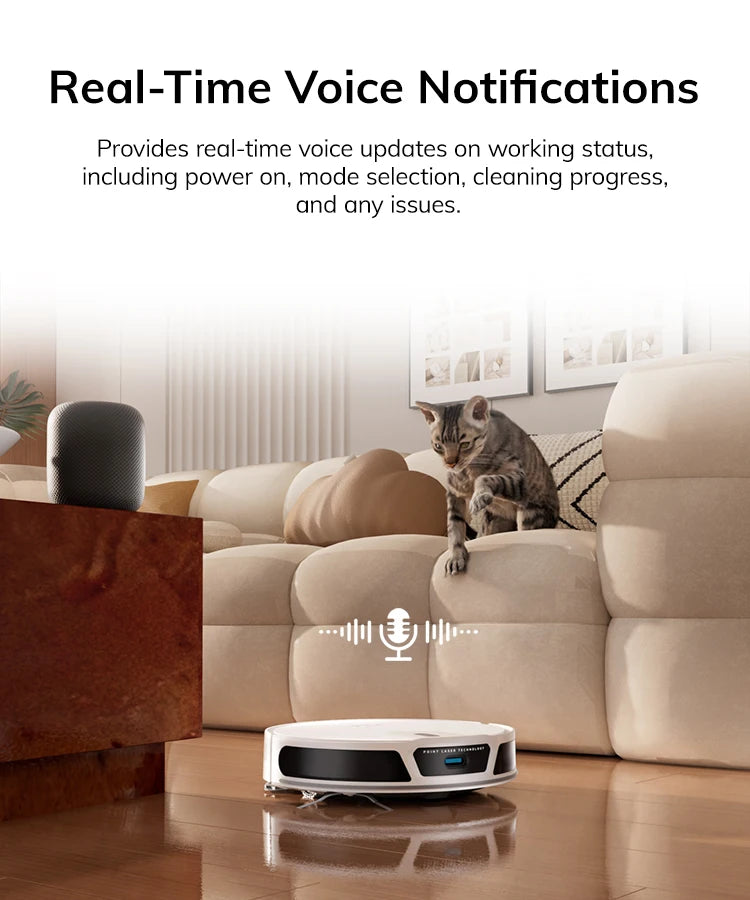 ILIFE V20 Robot Vacuum Cleaner with Powerful Suction and Smart Navigation