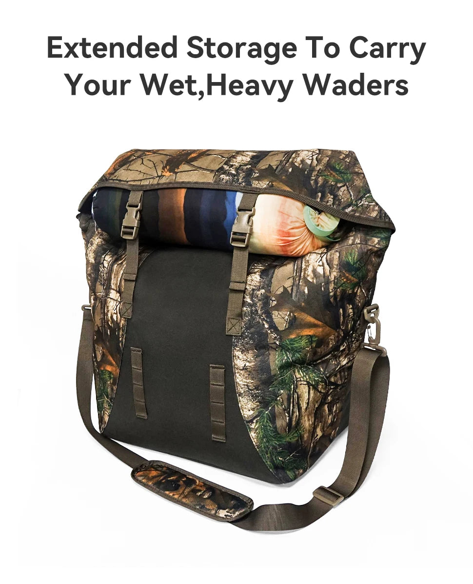 Hunting Scent Proof Bag with Airtight Zipper, 600D Oxford