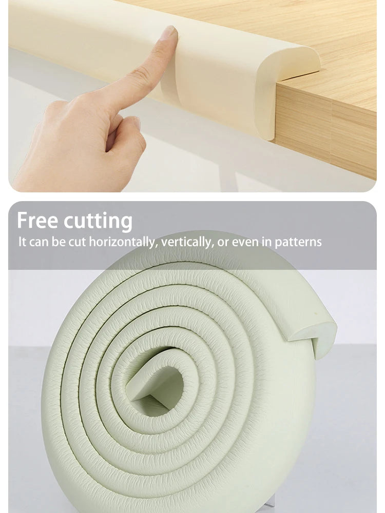 Table Corner Safety Strips – Soft Baby Protection