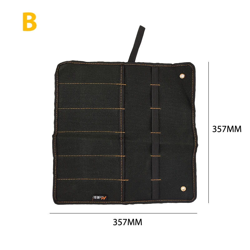 Fabric Tool Roll, Pocket Layout Options