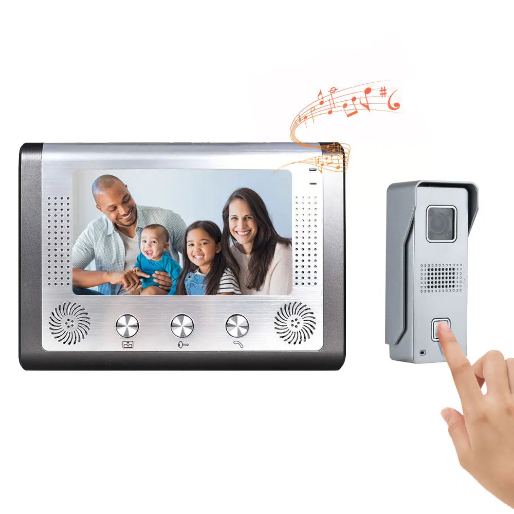 Video Door Intercom Entry System Kit for Secure Home Entry