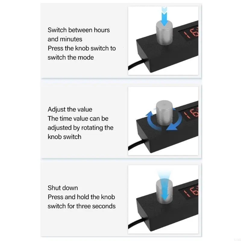 USB Countdown Power-Off Timer Cable