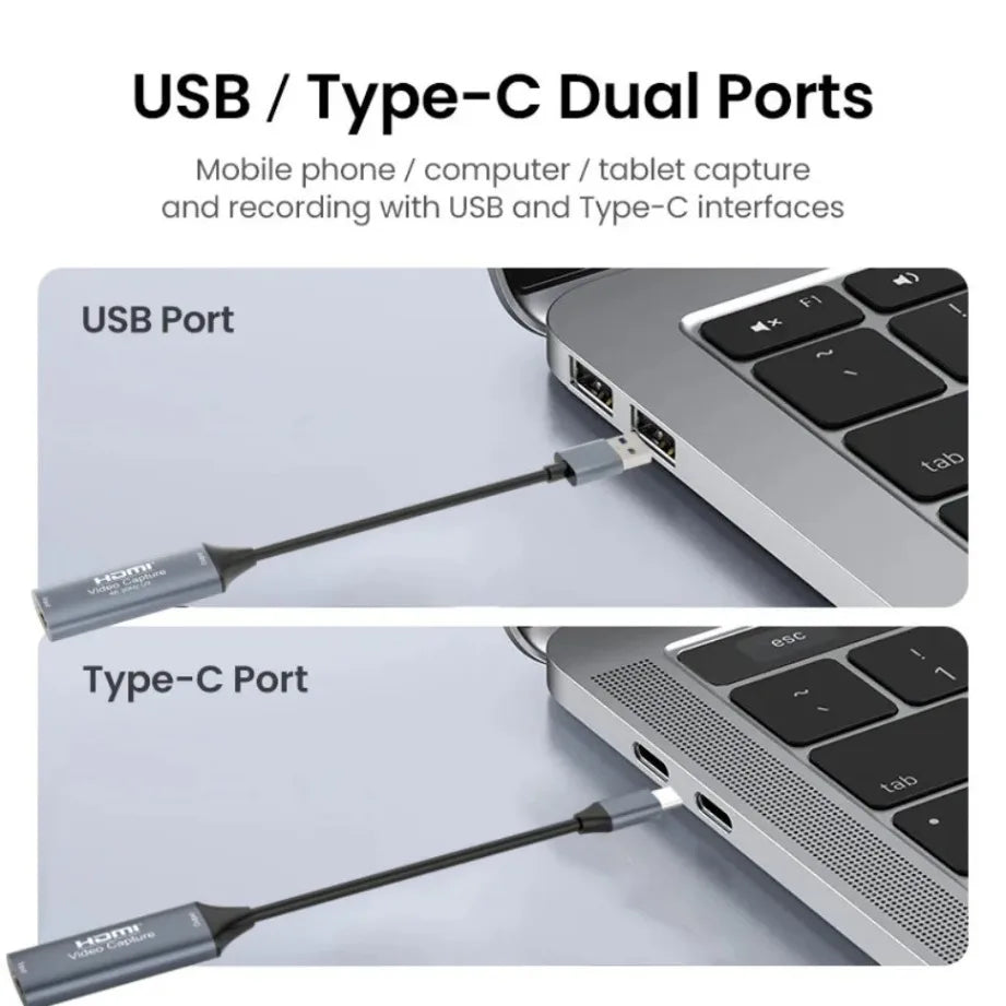 Scheda di acquisizione video HDMI, USB 2.0 o USB 3.0