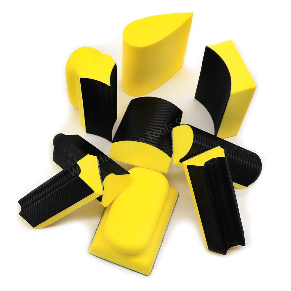 9-Piece Contoured Hand Sanding Block Set