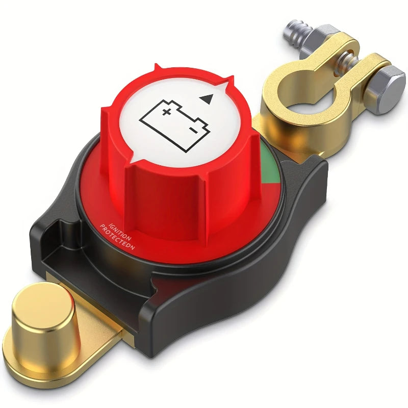 Interruptor de desconexión de batería de borne superior, 12–48 V