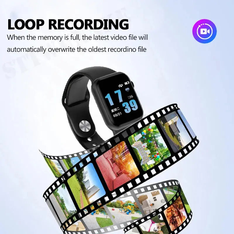 Mini Camera Smart Watch Voice video Recorder 1080P HD DV Professional digital Wireless Cam for Business/Home/Office/Sport Spy-shop.com