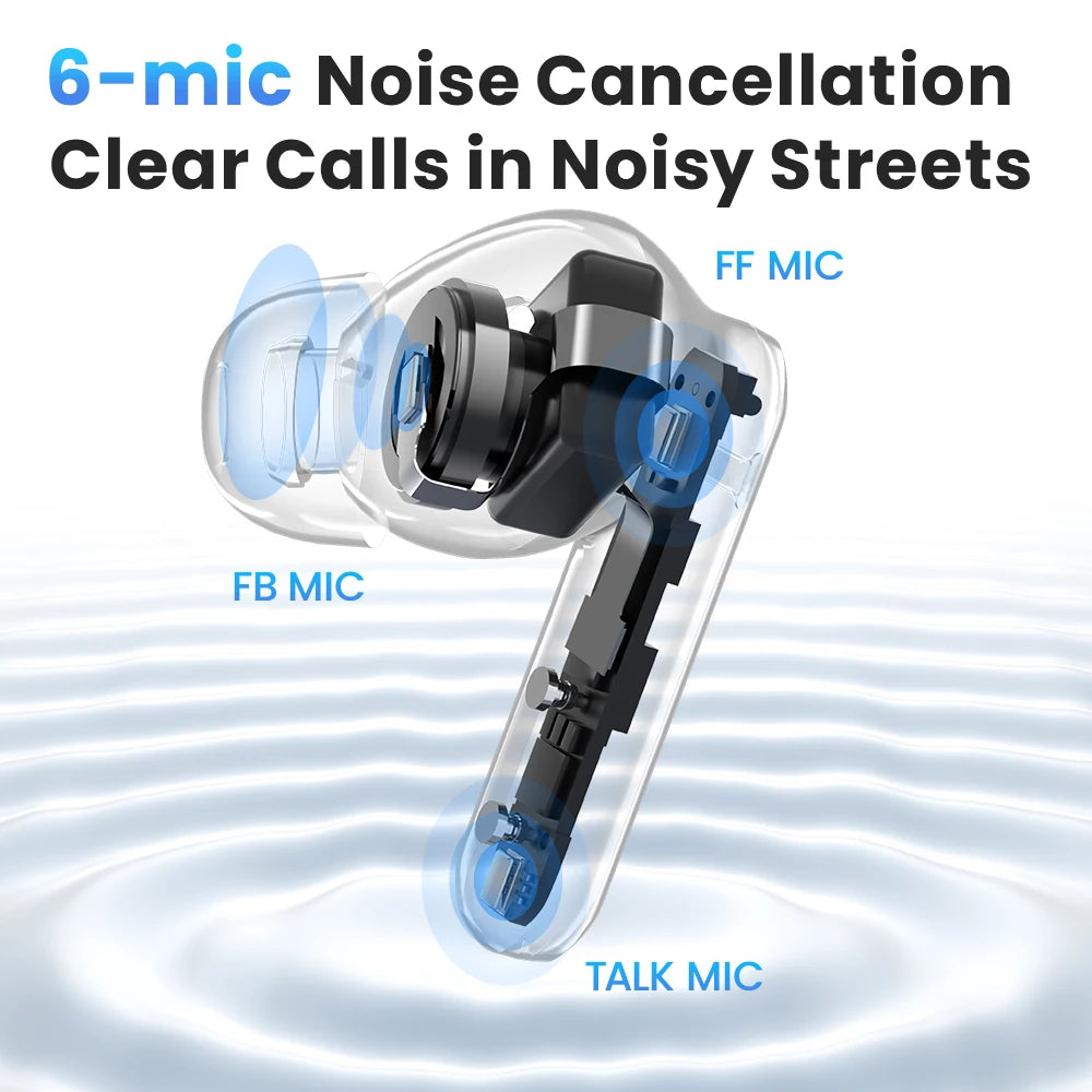 HAYLOU Mori Pro Bluetooth 5.4 Earbuds with ANC