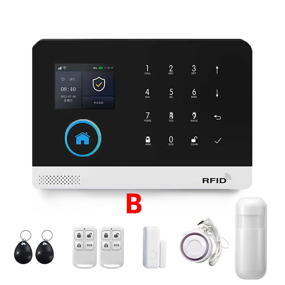 PG-103 Wi-Fi/GSM Home Alarm System - Kit Options