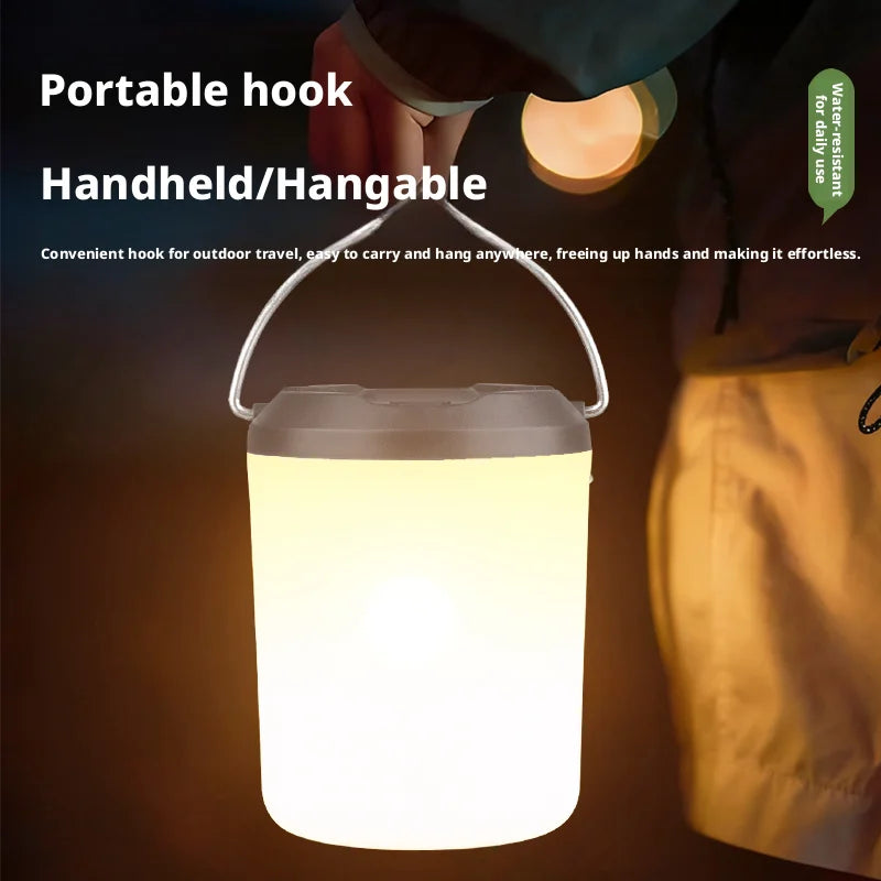 Portable Camping Lantern with Light Colour Options