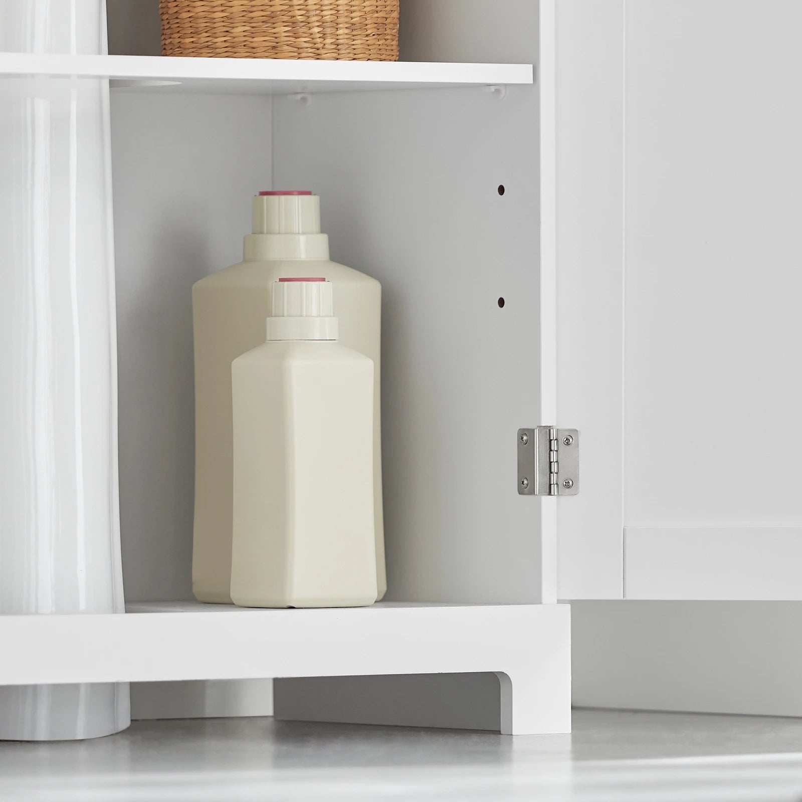 Under Sink Bathroom Cabinet with U-Shape Storage 60x60x30cm