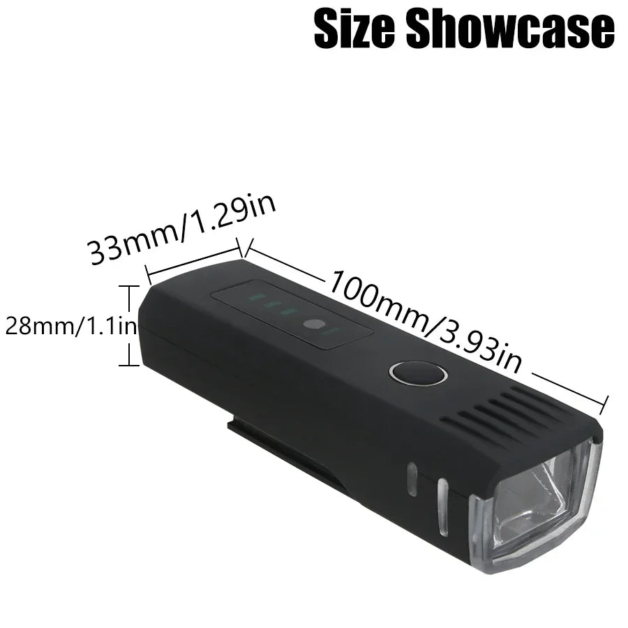 Rechargeable Bicycle Light - Front and Rear Options