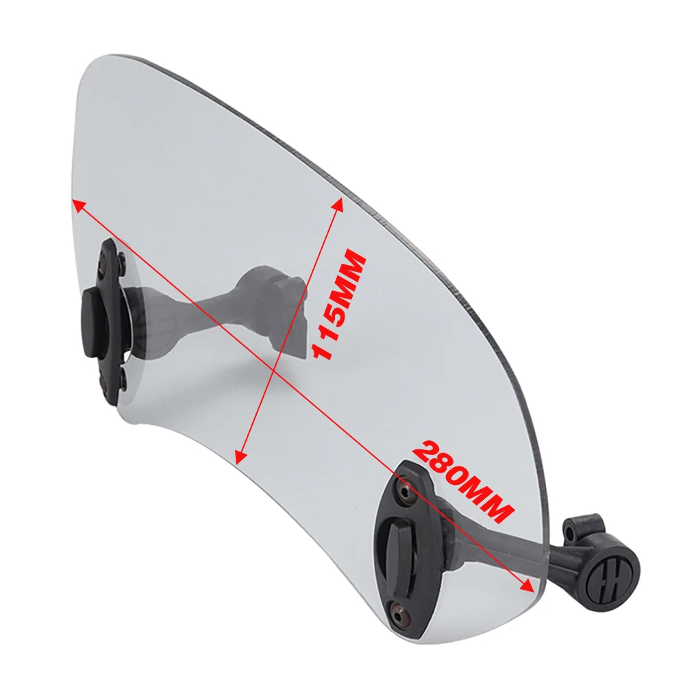 Motorcycle Windshield Extension Spoiler Windscreen Air Deflector For Suzuki VS 600 800 DL650 DL1000 DL250 V-STROM 650 1000 XT 