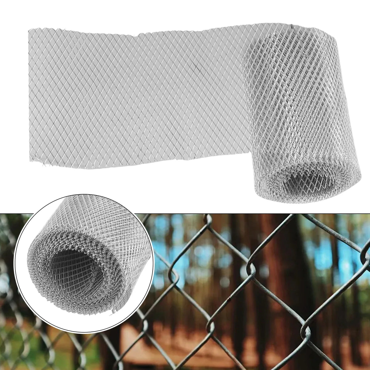  Aluminium goten gaasbescherming — 6 m