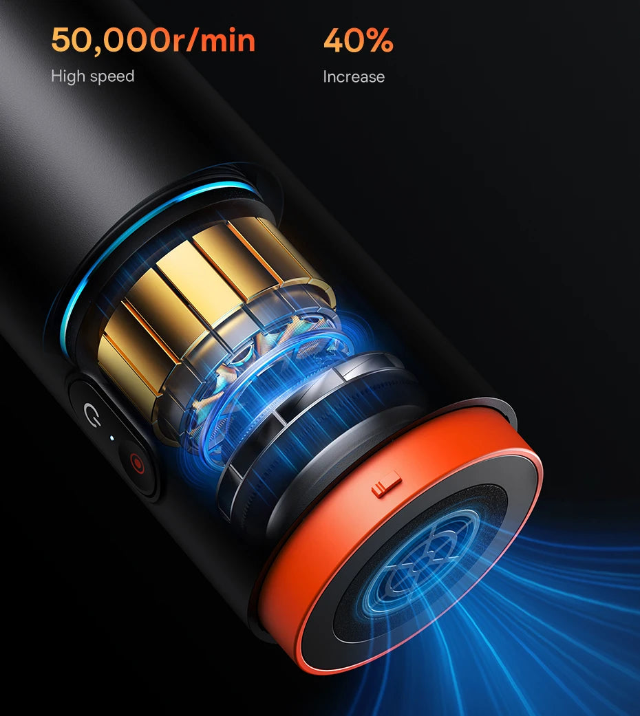 6000Pa Cordless Handheld Vacuum for Car & Home Cleaning