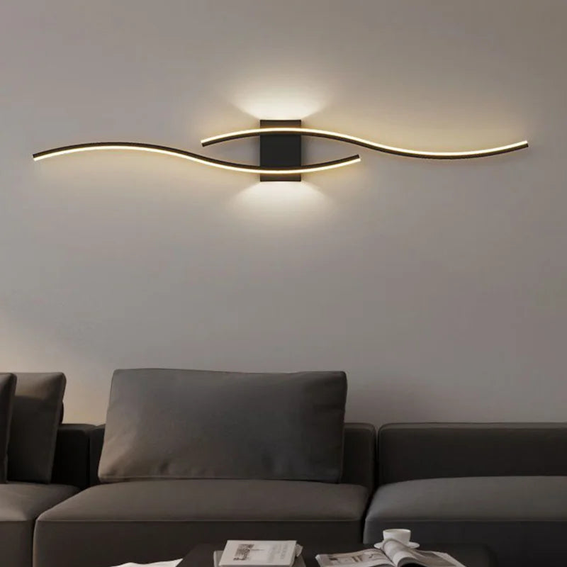 Slim LED Wall Light, 60 or 80 cm