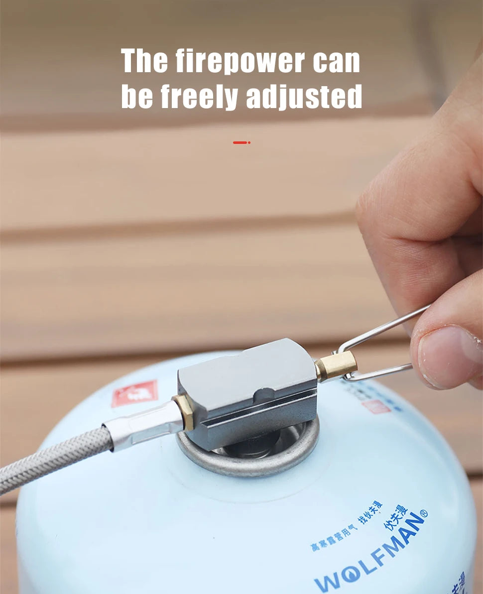 Portable Camping Gas Stove 16000W with Piezo Ignition
