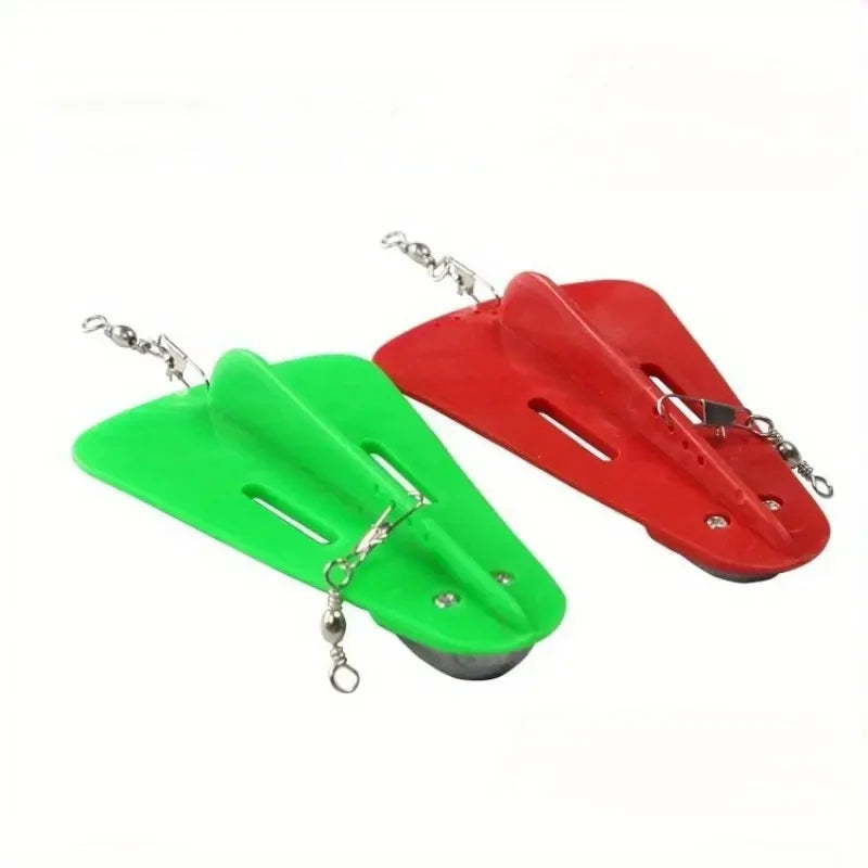 Lead-Weighted Fishing Diving Board with Swivel