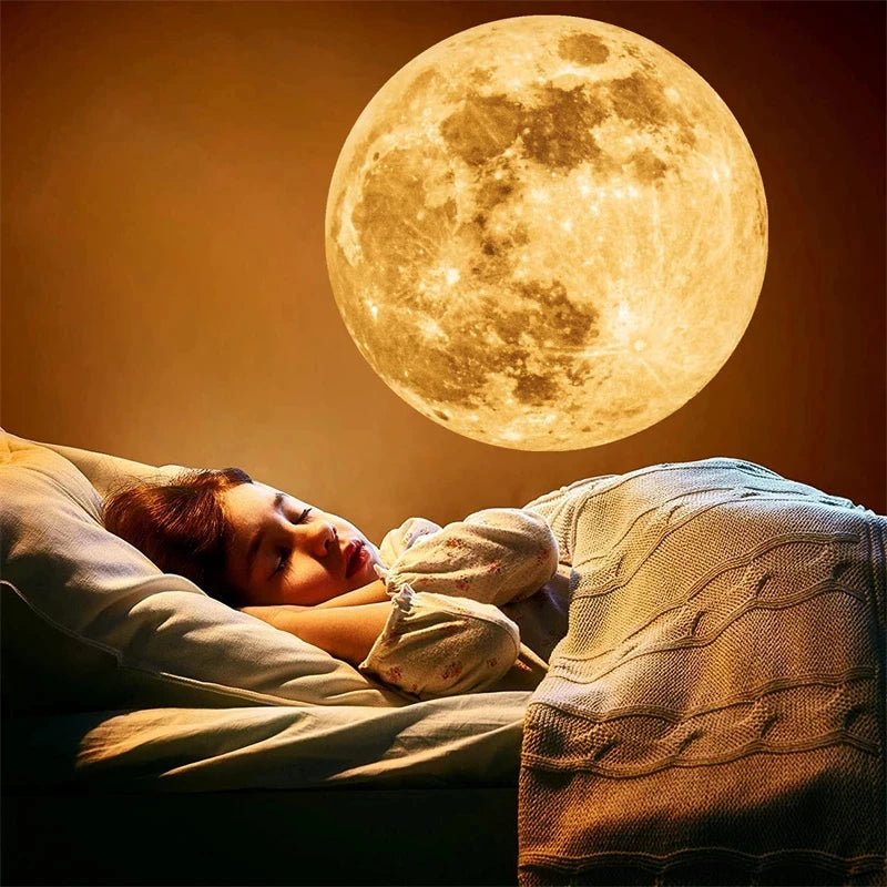 Luz noturna de projeção da Terra por USB