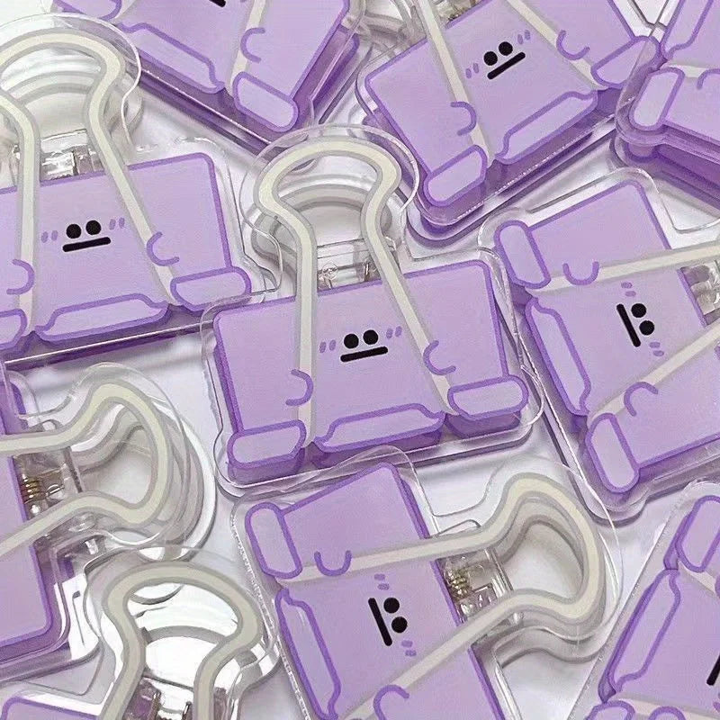 Colourful Cartoon Paper Clips, 6-Piece Set