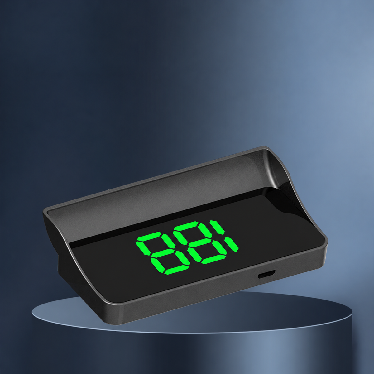 5V GPS Head-Up Speed Display, Green or White Numbers