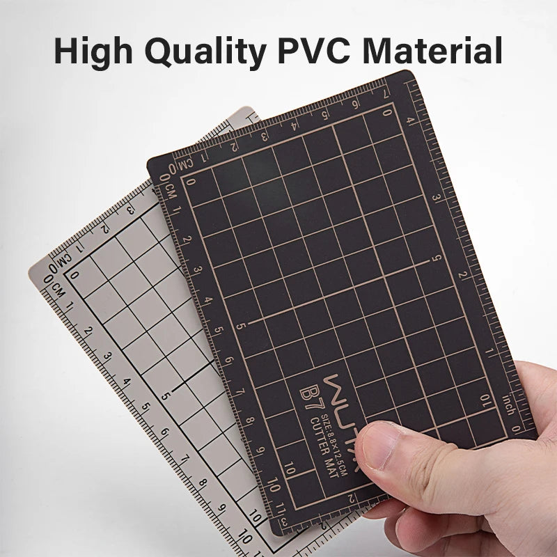 Mini B7-Style PVC Cutting Mat, 11 × 7cm