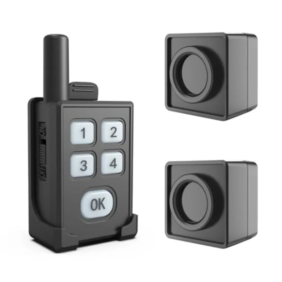 Waterproof Wireless Perimeter Alarm for Camping and Outdoor Use