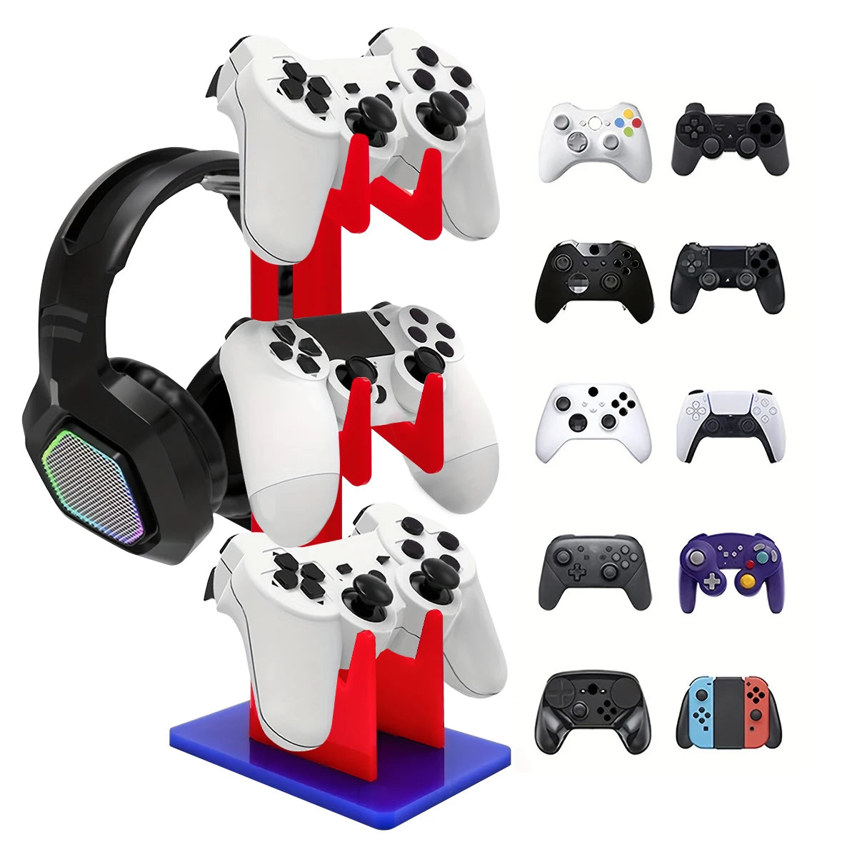Three-Tier Controller and Headphone Stand