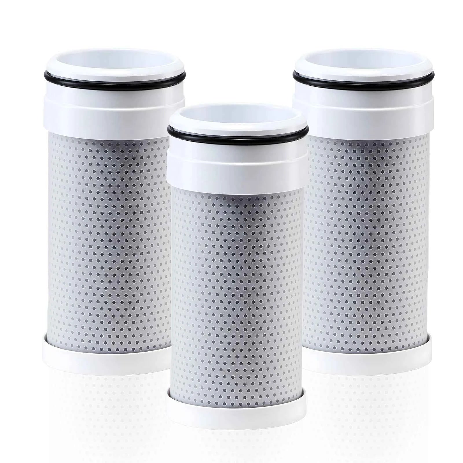 SucceBuy Faucet Filter Replacement 3-Pack Water-Filter Cartridge High-Efficiency Filtration 3-Month Value and 317 Gal Lifespan