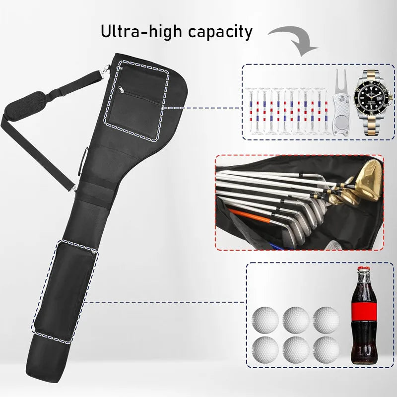 Bolsa de golf plegable PGM para práctica y viajes