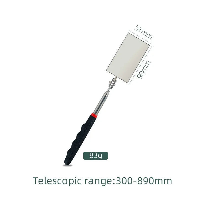 Telescopic Inspection Mirror - Shape and Pack Options