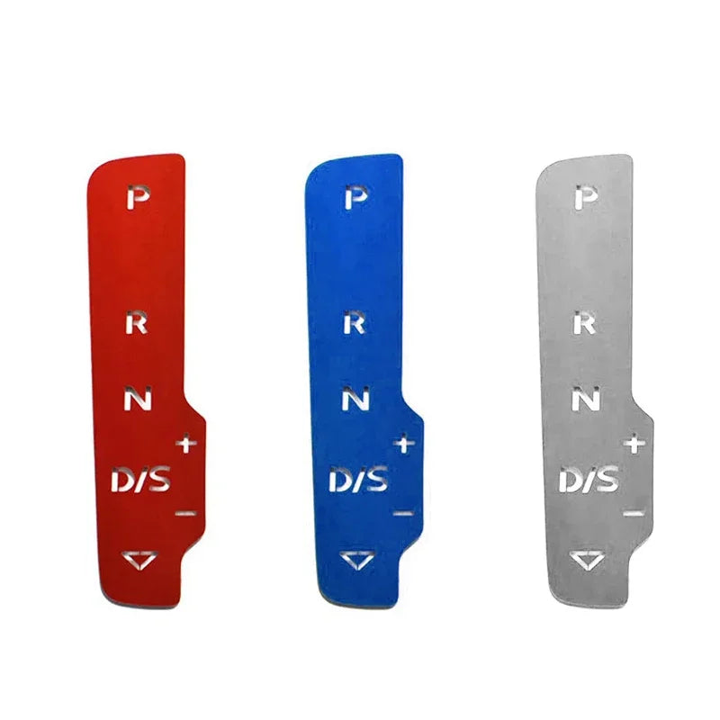 Audi A3 8V Gear Shift Panel Metal Trim Sticker