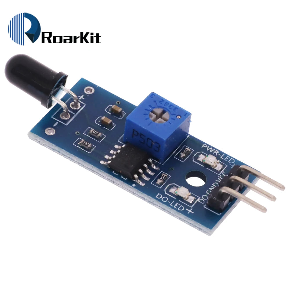Módulo multipack de sensor de llama infrarrojo