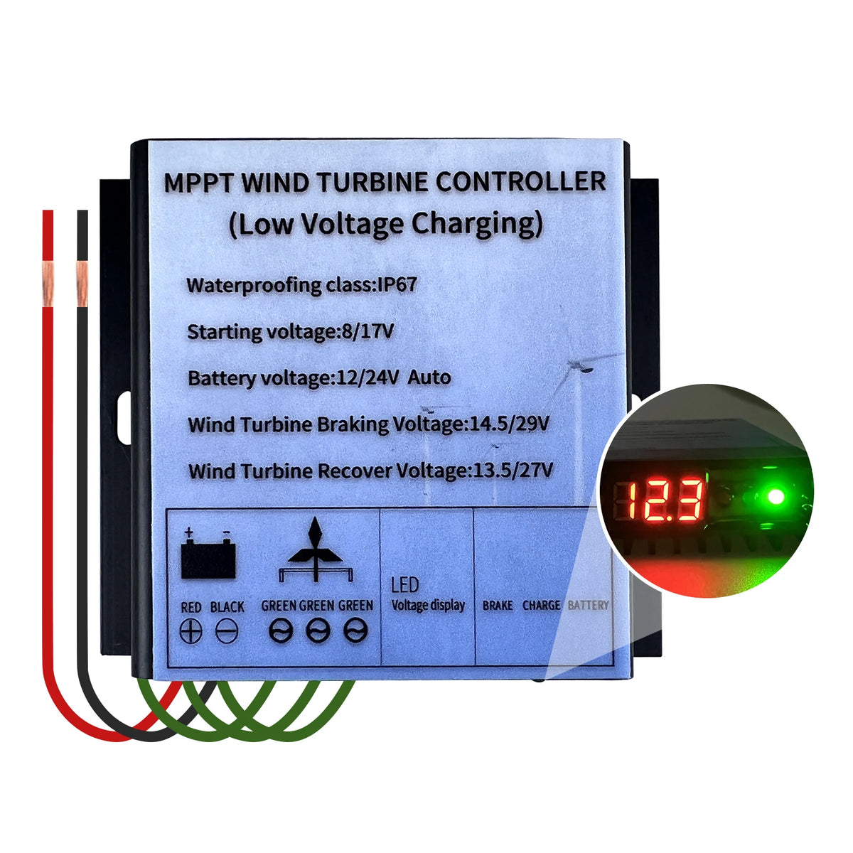 Napajalni regulator vetrne turbine - 600W ali 800W