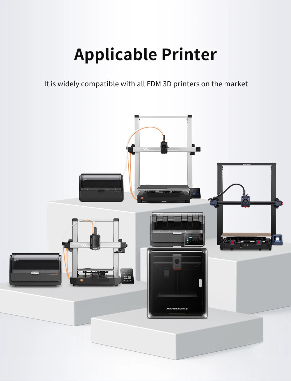 Filamento PLA Multicolore ANYCUBIC con Compatibilità Smart RFID
