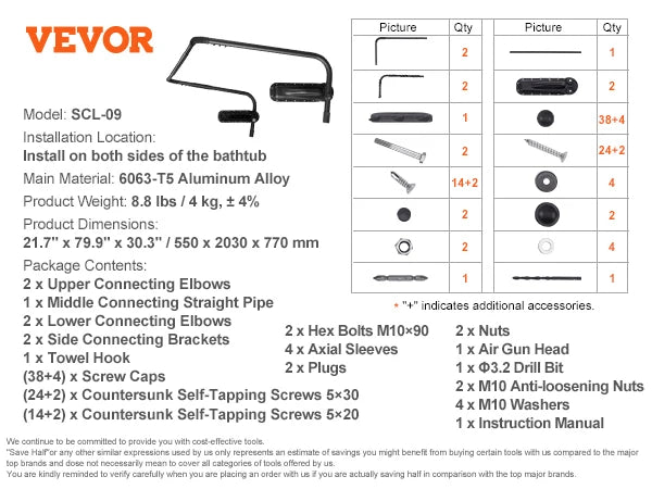 Adjustable Hot Tub Cover Lift for Easy Spa Cover Handling