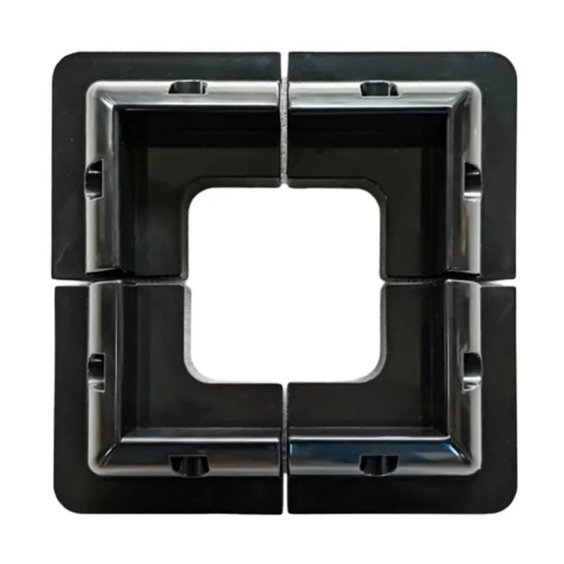 RV Solar Mounting Bracket Drill-Free Plastic Photovoltaic Panel Fixing Corner Brackets Kit For RV Caravans Vehicles Motorhomes