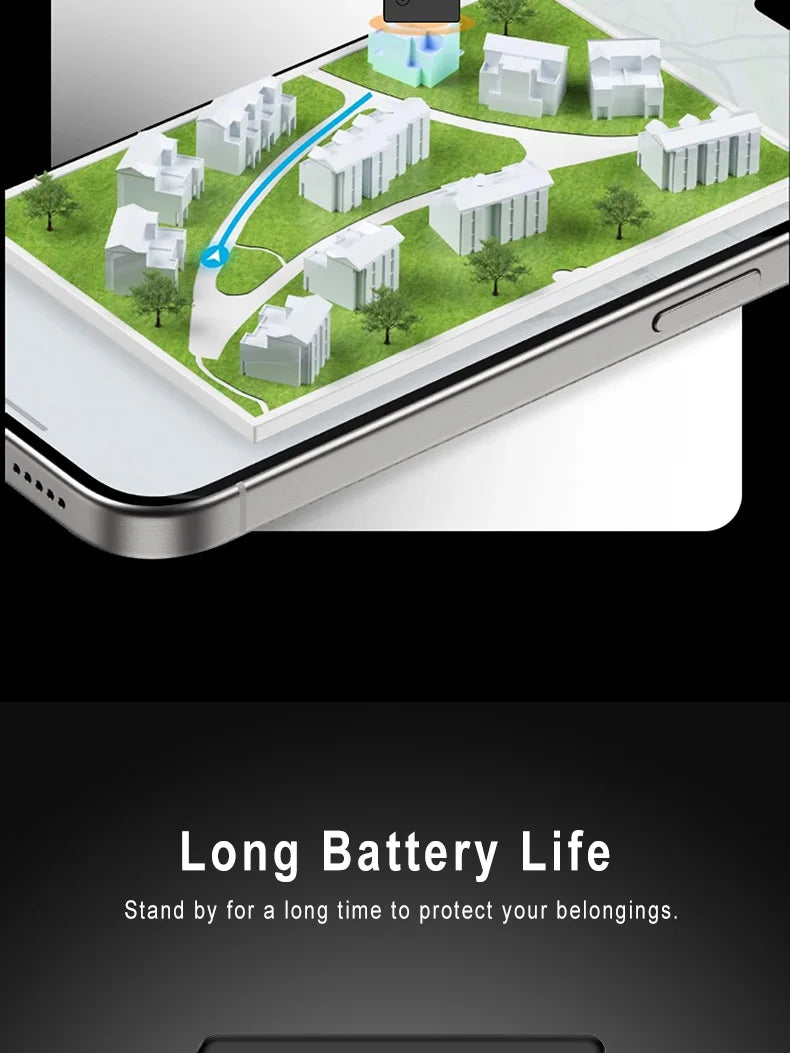 Tökéletesen vékony Find My Card nyomkövető a pénztárcáért VAT táskáért útlevél hátizsák fogantyú utazótáska laptop iOS csak Apple Bluetooth Anti Lost Locator Devi