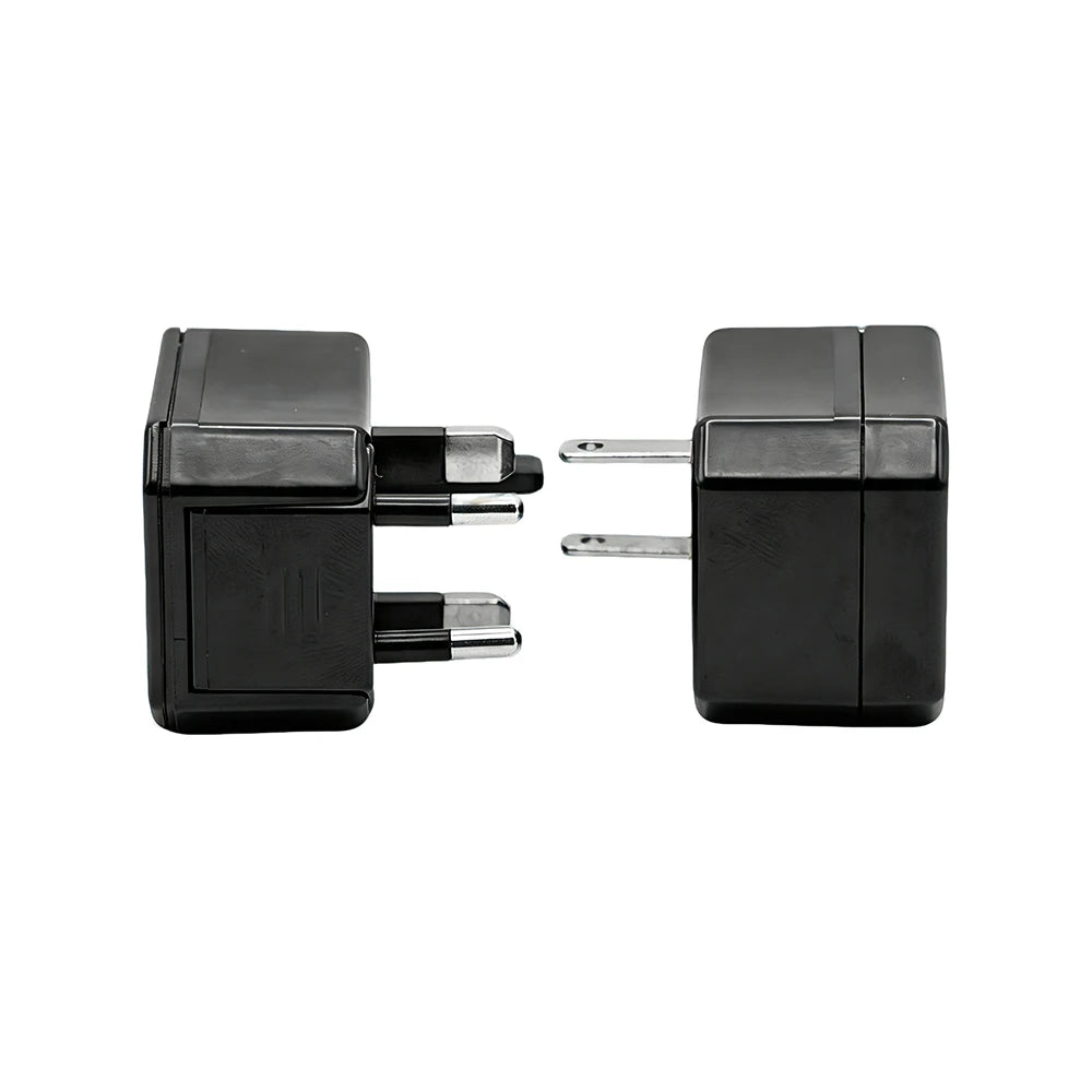 Adaptador de viagem EU/US/UK/AU com estojo de arrumação