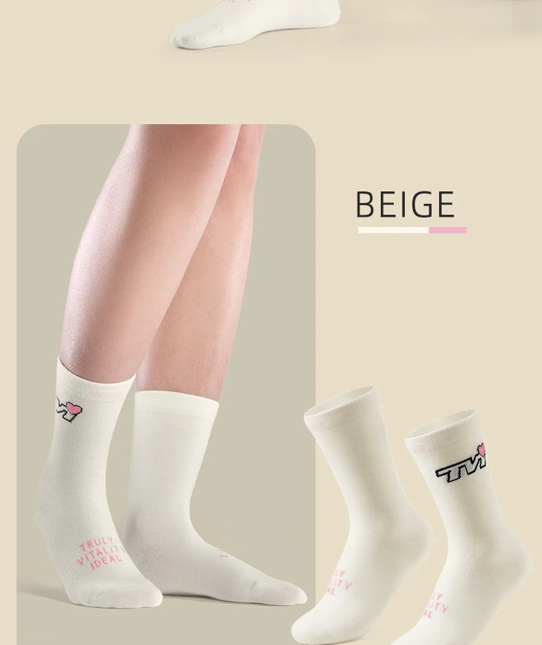 Wool Cycling Socks Moisture-Absorbing Warm Socks for Riding & Hiking