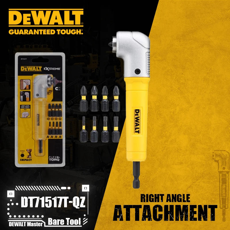 Acessório de aparafusadora angular de 90° DeWalt, DWARA120 ou DT71517T-QZ