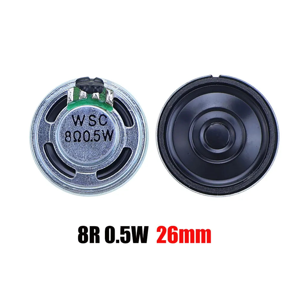 Mini Speaker Drivers, Impedance and Size Options, Pair