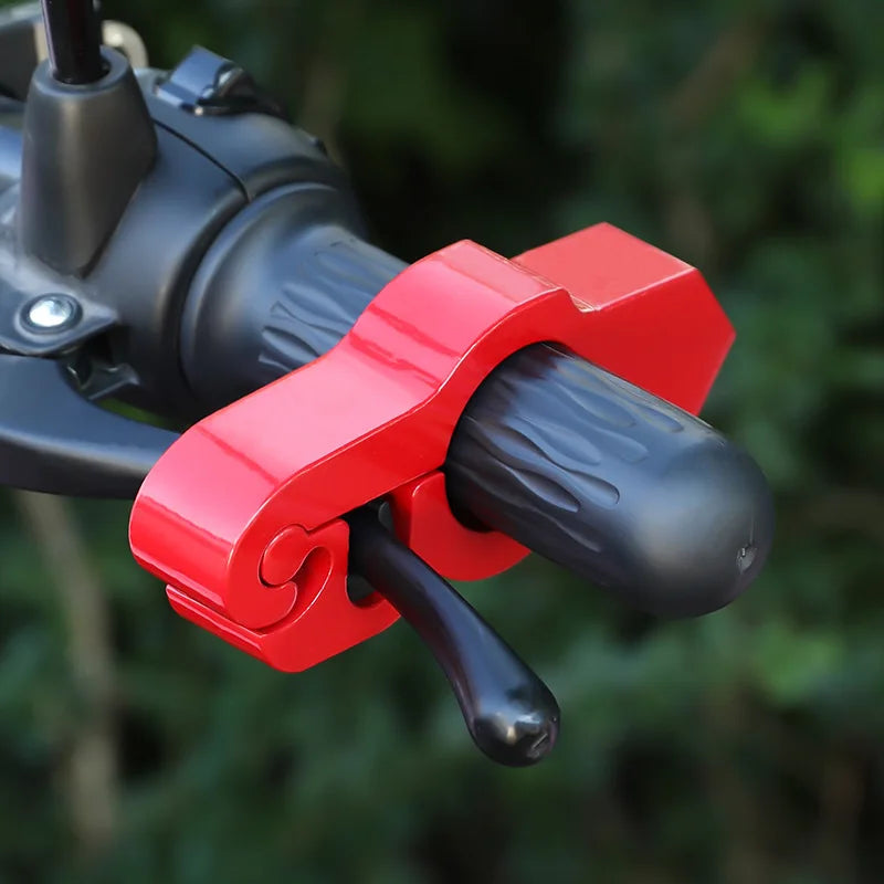 Motorcycle Handlebar Grip Lock for Bikes and Scooters