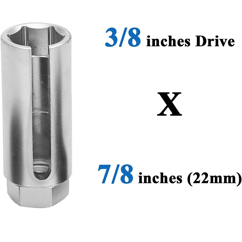 5pcs Oxygen Sensor Socket Wrench Kit for O2 Removal & Thread Repair