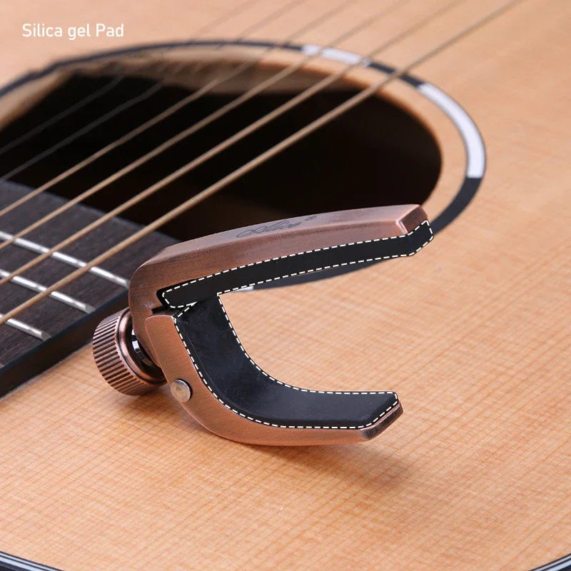 Metal Trigger Capo for Acoustic, Electric, Bass and Ukulele