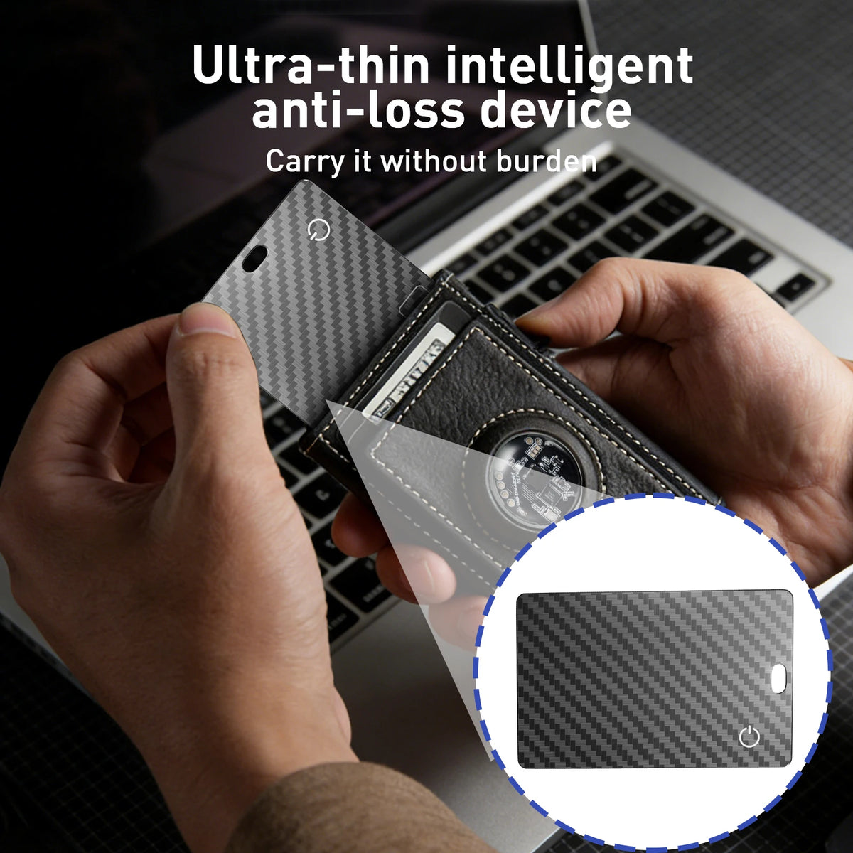 Σετ 2 τεμ iOS Android GPS Tracker Smart Card Διπλής λειτουργίας παγκόσμιος Bluetooth TV Card Finder για iPhone Google Find My πορτοφόλι κατοικίδιο